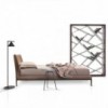 Cama Maya de Alivar. Muebles modernos italianos. Mobiliario de diseño elegante.