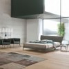 Cama Maya de Alivar. Muebles modernos italianos. Mobiliario de diseño elegante.