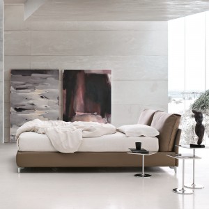 Cama Oasi de Alivar. Muebles modernos italianos. Mobiliario de diseño elegante.