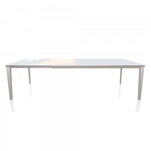 Mesa Echo Extensible Cristal de Bontempi. Muebles modernos de diseño italiano.