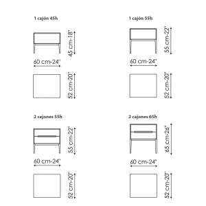 Mesita Gala de Bonaldo. Mobiliario muebles de diseño de complementos.
