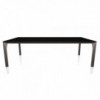 Mesa Mirage Cristal de Bontempi. Mesa de diseño italiano para comedor.