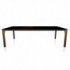 Mesa Mirage Cristal de Bontempi. Mesa de diseño italiano para comedor.