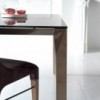 Mesa Mirage Cristal de Bontempi. Mesa de diseño italiano para comedor.