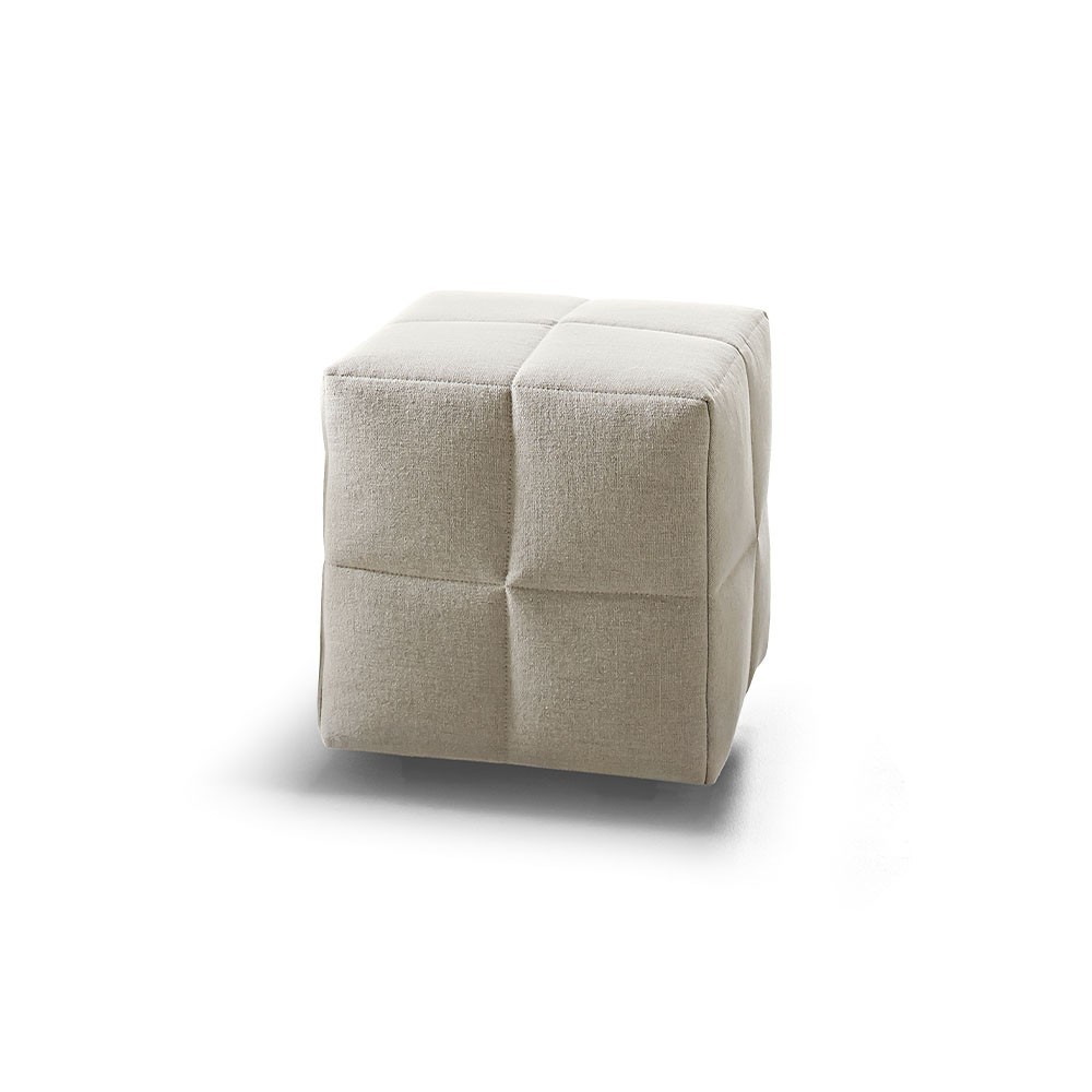 Pouf Squaring pequeño de Bonaldo. Mobiliario de diseño para complementos.
