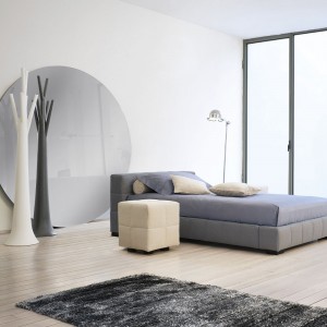 Pouf Squaring pequeño de Bonaldo. Mobiliario de diseño para complementos.