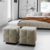 Pouf Squaring pequeño de Bonaldo. Mobiliario de diseño para complementos.