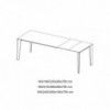 Mesa Senso Extensible Cerámica o Mármol de Bontempi. Mesas de diseño italiano.