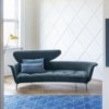 Sofá Lovy de Bonaldo. Moderno diseño de sofá tapizado con respaldo.