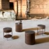 Mesita de noche Round de Alivar. Muebles modernos italianos. Muebles elegantes de diseño italiano.