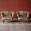 Sillón Lovy con diseño envolvente Bonaldo. Piezas modernas de sillones.