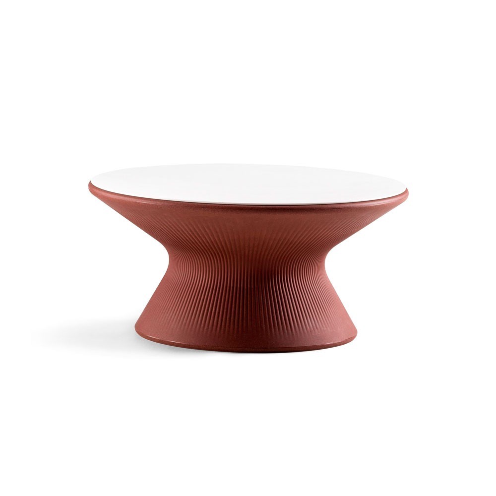 Mesa Coffee para exteriores. Mobiliario de diseño Fade Plust Collection.