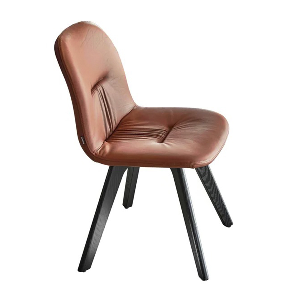 Silla Chantal Madera de Bontempi. Sillas contemporáneas de diseño italiano.