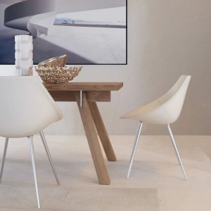 Lago Cuero Silla de Driade. Sillas modernas de diseño ideal para interiores.