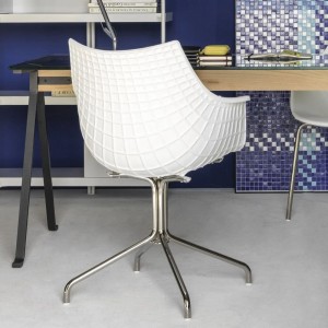 Silla Meridiana 4 Radios de Driade. Muebles para salón, oficinas o comedor.