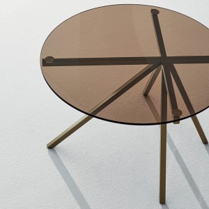 Mesa Auxiliar Ray de Bontempi. Mesas de café modernas de diseño italiano.