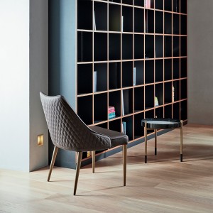 Mesa Auxiliar Planet Cristal de Bontempi. Mesas auxiliares modernas de diseño italiano.
