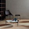 Mesa Auxiliar Planet Cristal de Bontempi. Mesas auxiliares modernas de diseño italiano.