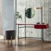 Escritorio Vanity Espejo Mármol de Bontempi. Escritorios modernos de diseño italiano.