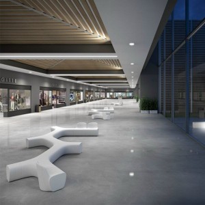 Banco Jetlag de Plust Collection ideal exterior. Mobiliario original.