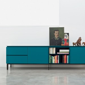 Aparador Cosmopolitan 244 de Bontempi. Muebles modernos italiano para salón.