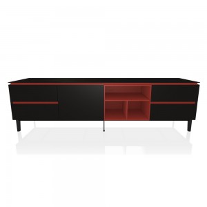 Aparador Cosmopolitan 244 de Bontempi. Muebles modernos italiano para salón.