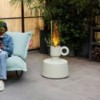 Lámpara Flamtastique Fatboy. Chimenea de diseño.