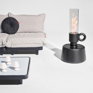 Lámpara Flamtastique Fatboy. Chimenea de diseño.