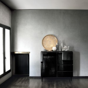Aparador Cosmopolitan 120 Alto de Bontempi. Muebles para salón de diseño italiano.