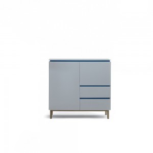 Aparador Cosmopolitan 120 Alto de Bontempi. Muebles para salón de diseño italiano.