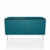 Aparador Cosmopolitan Cristal 124 de Bontempi. Muebles modernos de diseño italiano.
