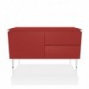 Aparador Cosmopolitan Cristal 124 de Bontempi. Muebles modernos de diseño italiano.