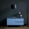Aparador Cosmopolitan Cristal 124 de Bontempi. Muebles modernos de diseño italiano.