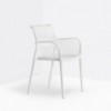 Sillón Ara 315 de Pedrali. Sillas de diseño. Silla moderna de exterior.
