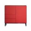 Aparador Cosmopolitan 120 Alto de Bontempi. Muebles para salón de diseño italiano.
