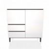 Aparador Cosmopolitan Cristal 120 Alto de Bontempi. Muebles para salón.