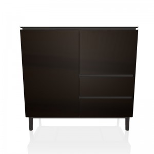 Aparador Cosmopolitan Cristal 120 Alto de Bontempi. Muebles para salón.