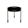 Mesa Auxiliar Planet Cristal de Bontempi. Mesas auxiliares modernas de diseño italiano.