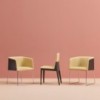 Silla Allure 735 de Pedrali. Sillas de diseño. Sillas modernas tapizadas.