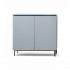 Aparador Cosmopolitan Cristal 120 Alto de Bontempi. Muebles para salón.