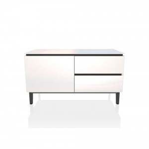 Aparador Cosmopolitan Cristal 124 de Bontempi. Muebles modernos de diseño italiano.