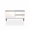 Aparador Cosmopolitan Cristal 124 de Bontempi. Muebles modernos de diseño italiano.