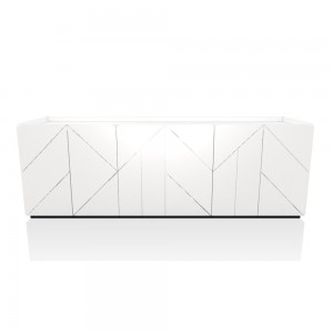 Aparador Pica Lacada de Bontempi. Muebles modernos de diseño italiano.
