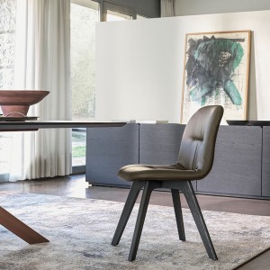 Aparador Pica Chapado de Bontempi. Muebles modernos de diseño italiano.