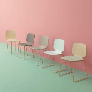 Silla Babila 2730/2740 de Pedrali. Sillas de diseño modernas para comerdor.