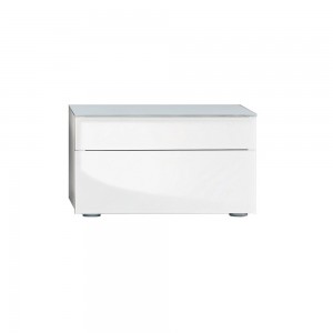 Mesita Enea de Bontempi. Muebles modernos italianos. Mesita de noche de diseño.