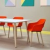 Sillón Babila 2755 de Pedrali. Sillas de diseño. Sillas para salón o comedor.