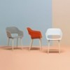 Sillón Babila 2755 de Pedrali. Sillas de diseño. Sillas para salón o comedor.