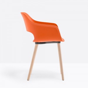 Sillón Babila 2755 de Pedrali. Sillas de diseño. Sillas para salón o comedor.