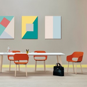 Sillón Babila 2755 de Pedrali. Sillas de diseño. Sillas para salón o comedor.